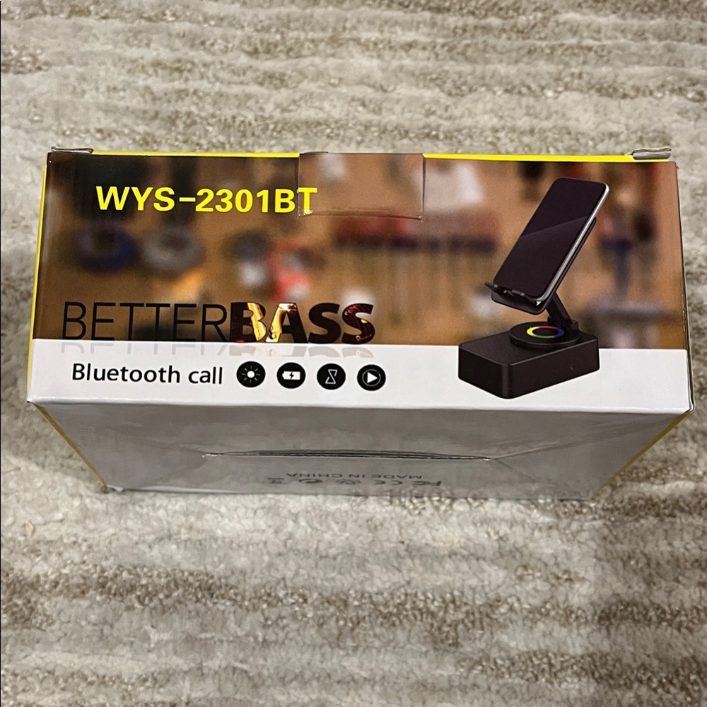 Better Bass Bluetooth Speaker & Powerbank WYS-2301BT